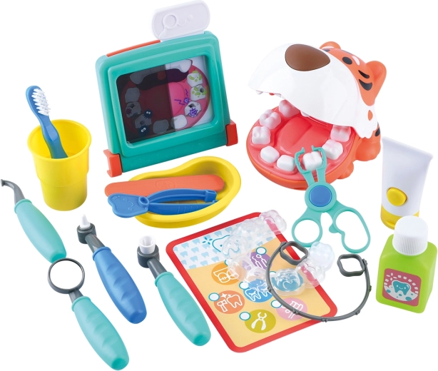 Playgo tandartsset met tijger - 1 stuk