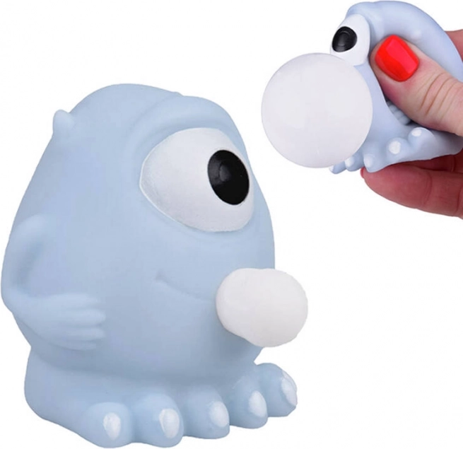 Antistress knijpmonster met bubbel - 1 stuk