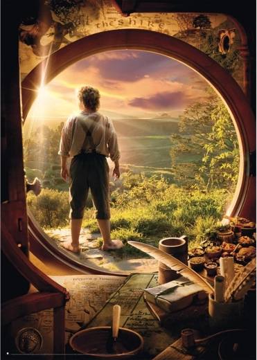 Puzzel Hobbit: Het verlaten Bag End 1000 stukjes