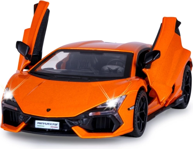Metalen model Lamborghini Revuelto 1:32 oranje