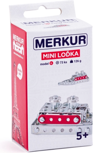 Merkur mini bouwset bootje