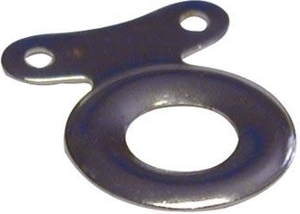 Oogje voor schilderij, vernikkeld, maat 2, verpakking 200 stuks