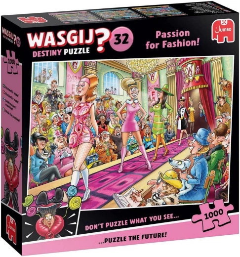 JUMBO puzzel Wasgij Destiny 32: Passie voor mode! 1000 stukjes