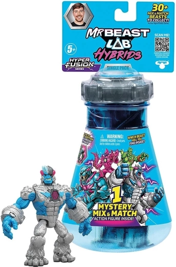 MRBEAST Lab Hybrids Hyper Fusion-figuur – mysterieuze mix & match