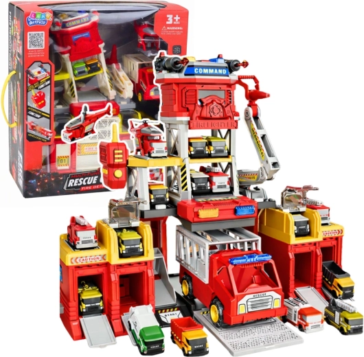 Brandweerreddingspost – multifunctionele basis met licht en geluid