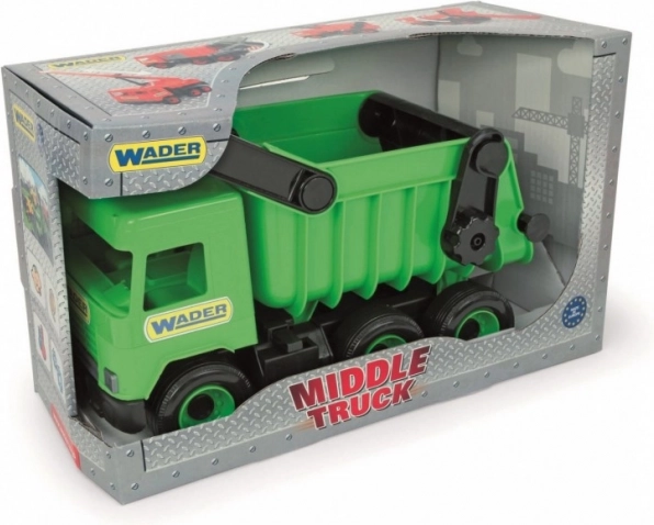 Groene kipper WADER Midden Truck