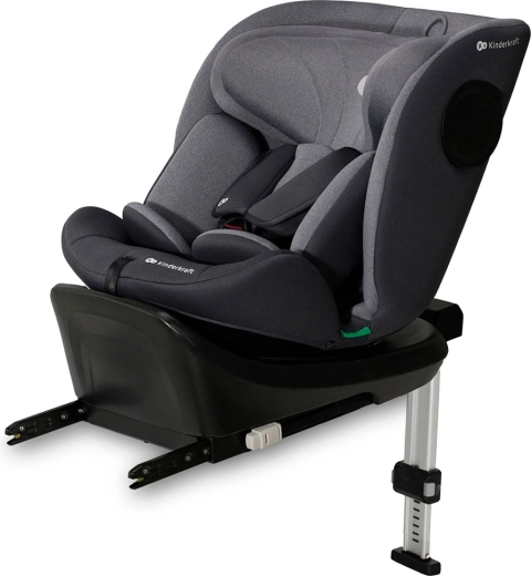 Kinderkraft autostoeltje I-360 i-Size 40–150 cm, grijs