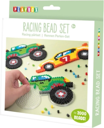 Playbox strijkkralen set Auto’s 2000 stuks