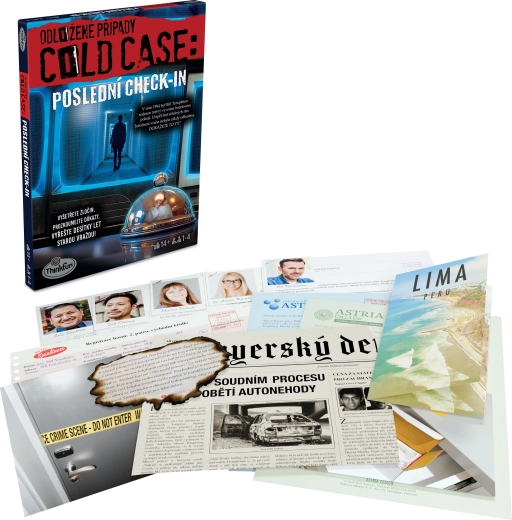 ThinkFun Cold Case-bestanden: Laatste check-in