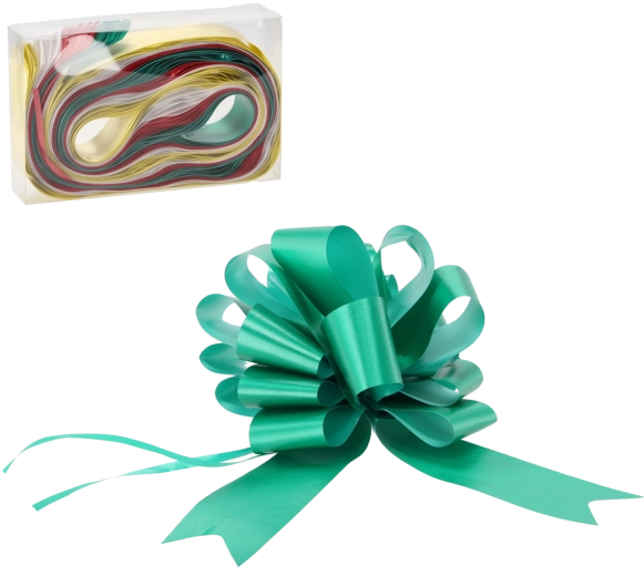 Set van 20 trekstrikjes – rood, goud, groen, zilver