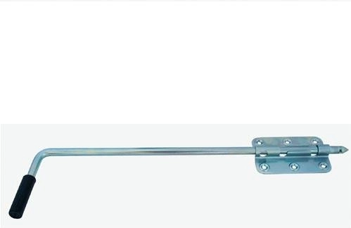 Onderste poortgrendel 400 mm verzinkt