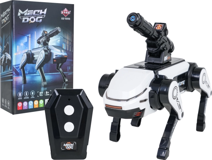 Op afstand bestuurbare robotachtige hond MECH DOG met ledverlichting
