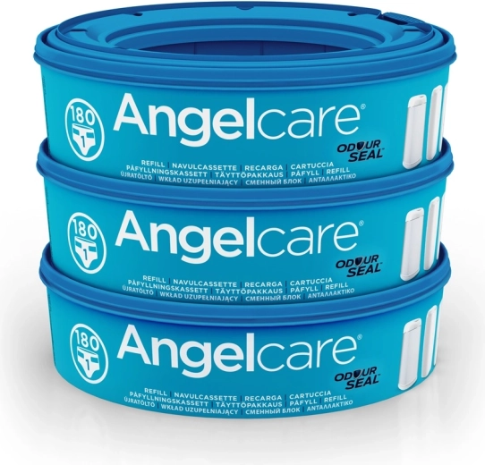 Angelcare vervangcassettes voor luieremmer 3 stuks