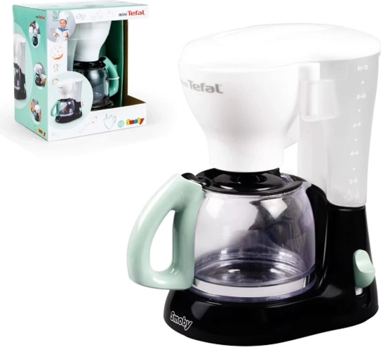 mini Tefal koffiezetapparaat voor kinderen met kannetje en handpomp