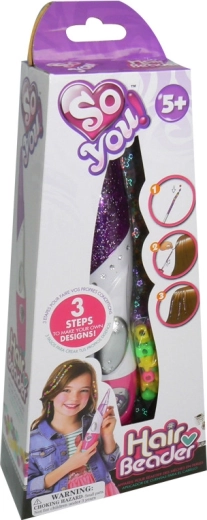 Haarinvlechter en kralen