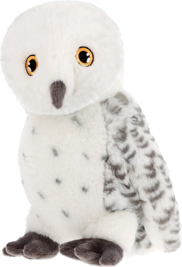 Pluchen sneeuwuil Keeleco 25 cm
