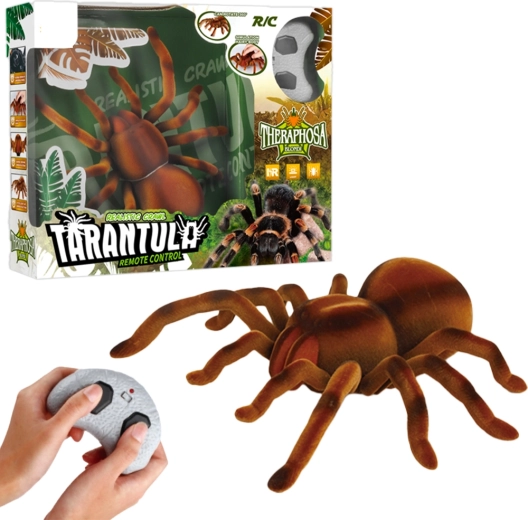 RC tarantula-spin met lichtgevende ogen en biomimicry