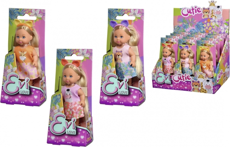 pop Evi LOVE sweet – mix van 3 soorten, display 12 stuks