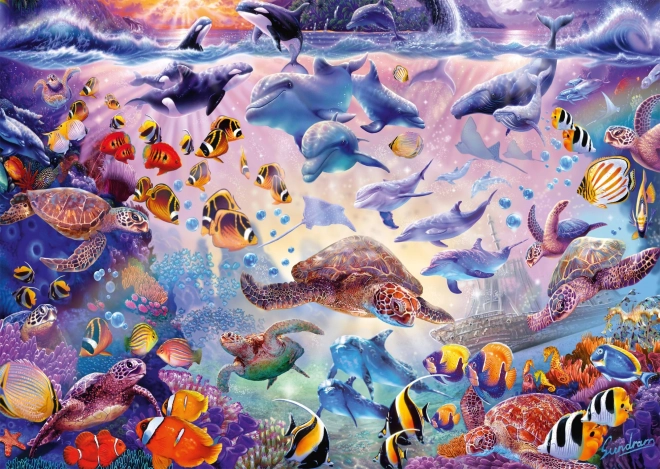 Puzzel Majestueuze oceaan 1000 stukjes