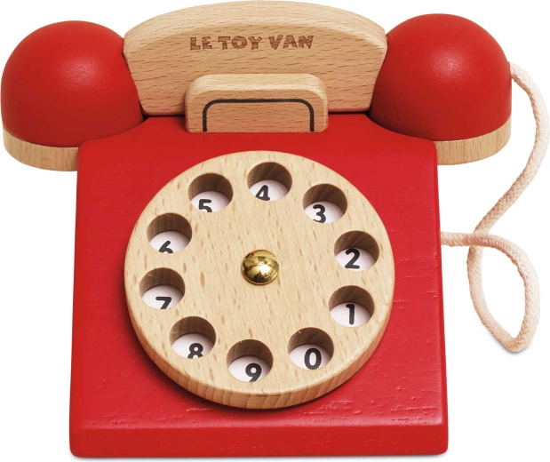 Le Toy Van houten retro telefoon voor kinderen - 1 stuk