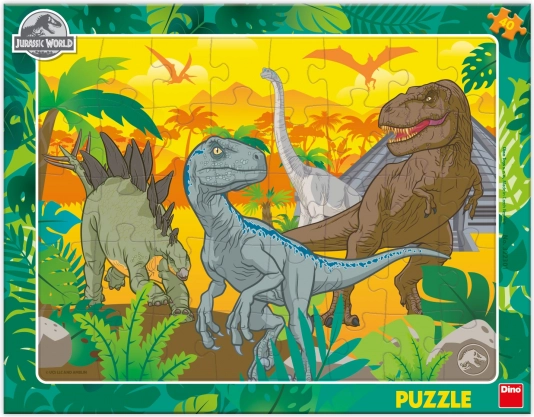 Puzzel Jurassic World 40 stukjes bord