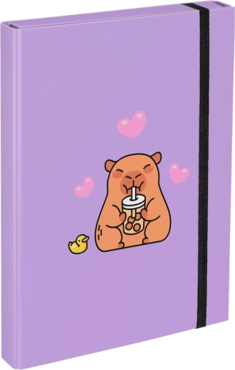 Mappen voor A4-schriften met capibara-motief BAAGL