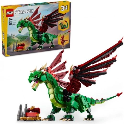 LEGO Creator 3-in-1 middeleeuwse draak