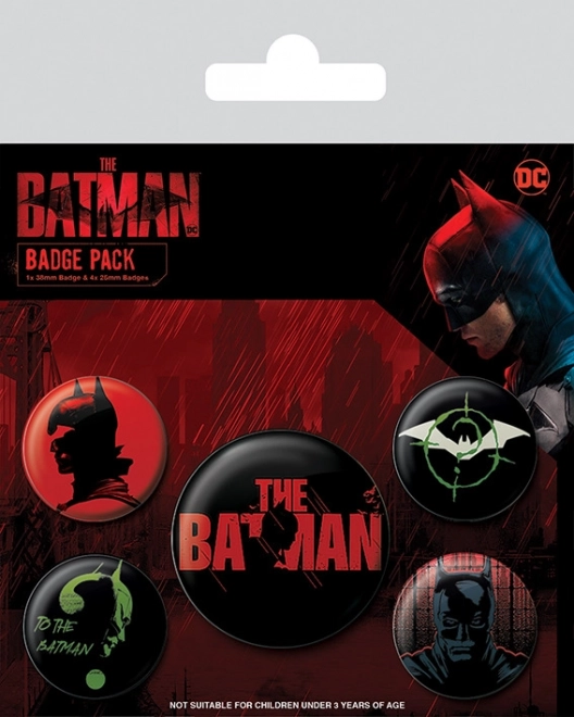 Set van BATMAN-badges (5 stuks)