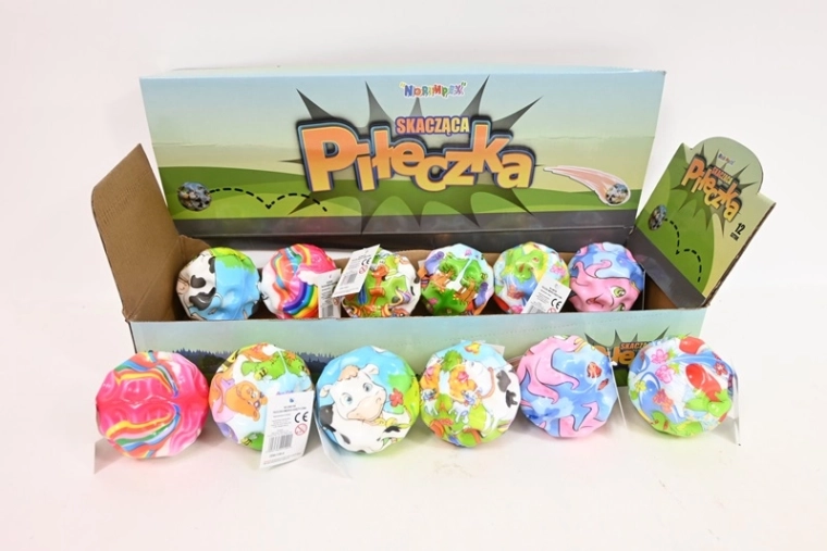 Stuiterbal 6 cm met sprookjesmotief