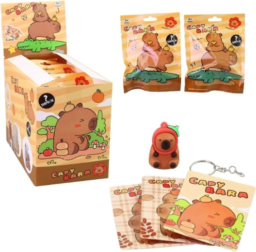 Capibara-hanger – schattige sleutelhanger