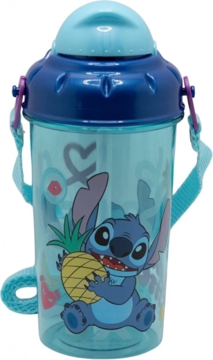Kinderdrinkfles met riem STITCH 465 ml