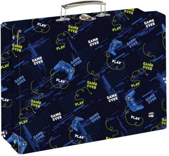 Koffertje A4 OXY NEXT Gamer – gelamineerd kinder koffertje met handvat