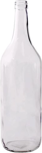 Glazen fles 1 l