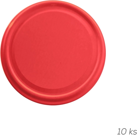 Inmaakdeksels TO 66 rood 10 stuks