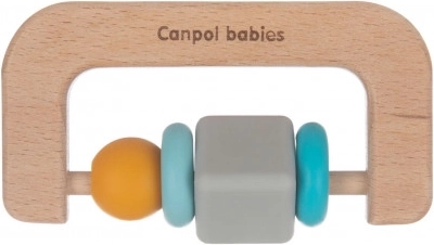 Houten-siliconen bijtring CANPOL babies