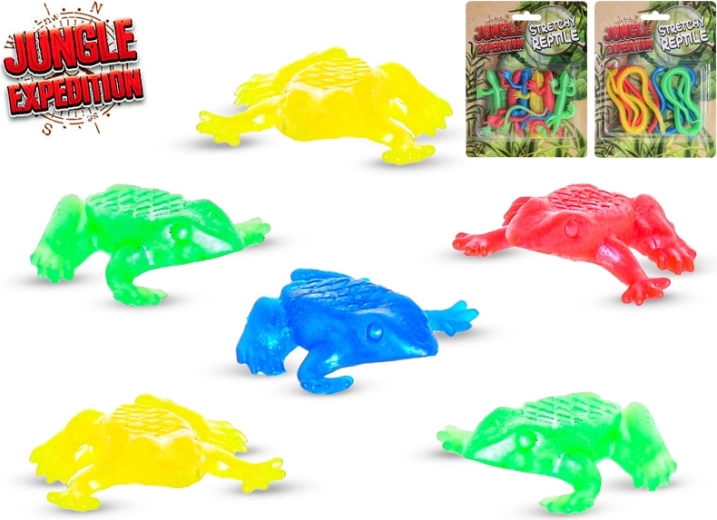 Jungle Expedition rekbare reptielen voor kinderen