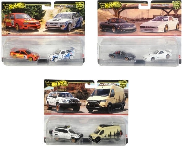Hot Wheels Premium set van 2 metalen autootjes