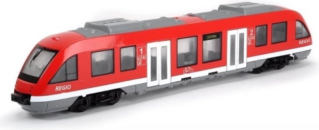 Rode stadsregio-trein met openslaande deuren REGIO van Dickie Toys