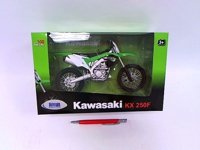Welly modelmotor Kawasaki KX250F 1:10