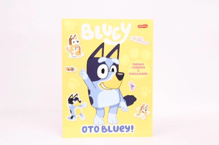 Bluey: plezier en opdrachten met stickers