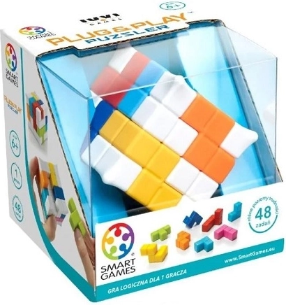 SmartGames Plug & Play Puzzler – compacte logische kubus