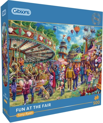 Gibsons puzzel Kermisplezier 500 stukjes
