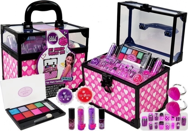 Make-upkoffer voor lippenstiften en lipgloss