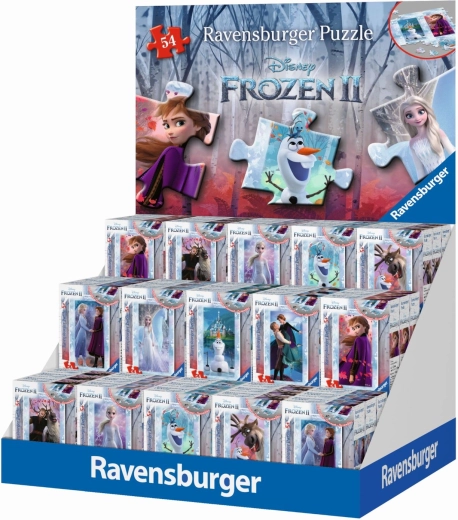 Ravensburger Disney Frozen 2 minipuzzel 54 stukjes – toonbankverkoopdisplay (45 stuks)