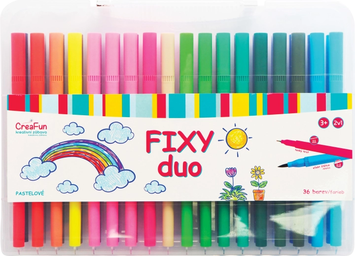 CreaFun duo viltstiften 36 kleuren