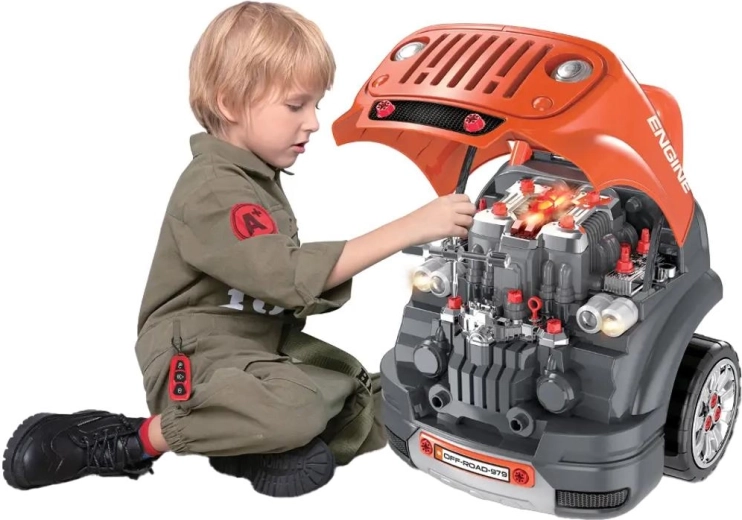 Buddy Toys kindergarage voor automonteurs