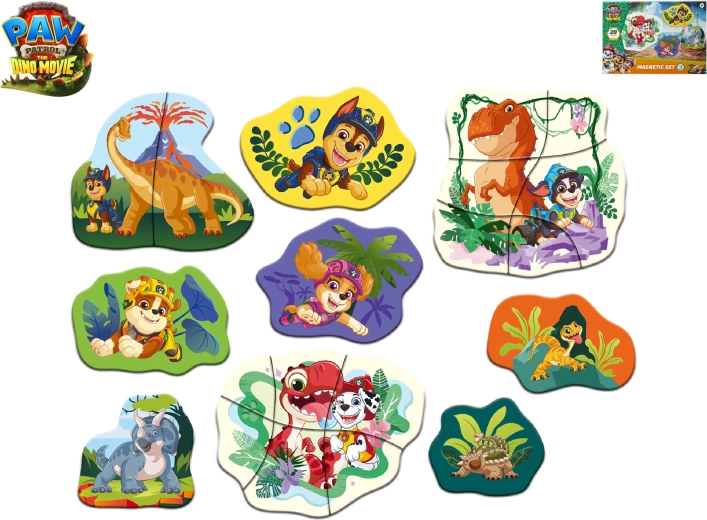 Magnetische set Paw Patrol: The Dino Movie