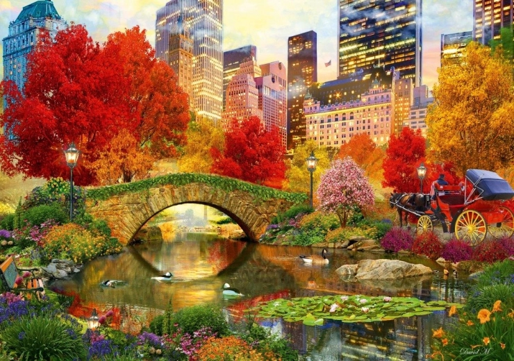 Puzzel Central Park NYC 2000 stukjes