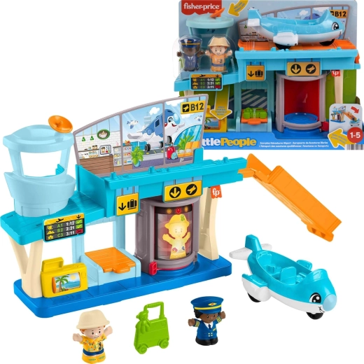 Fisher-Price Little People Luchthaven vol avontuur