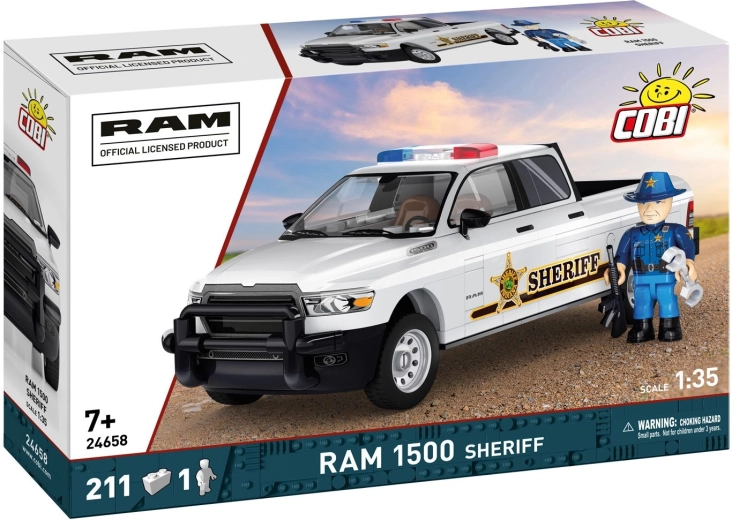Cobi RAM 1500 Sheriff bouwset 1:35 (211 onderdelen) - 1 stuk